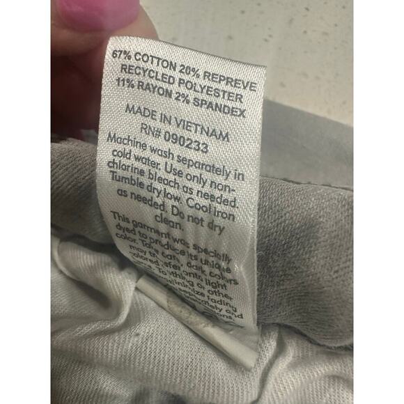 Pac Sun Stacked Skinny Jeans Distressed Gray 29x30 Streetwear skater - Picture 7 of 7